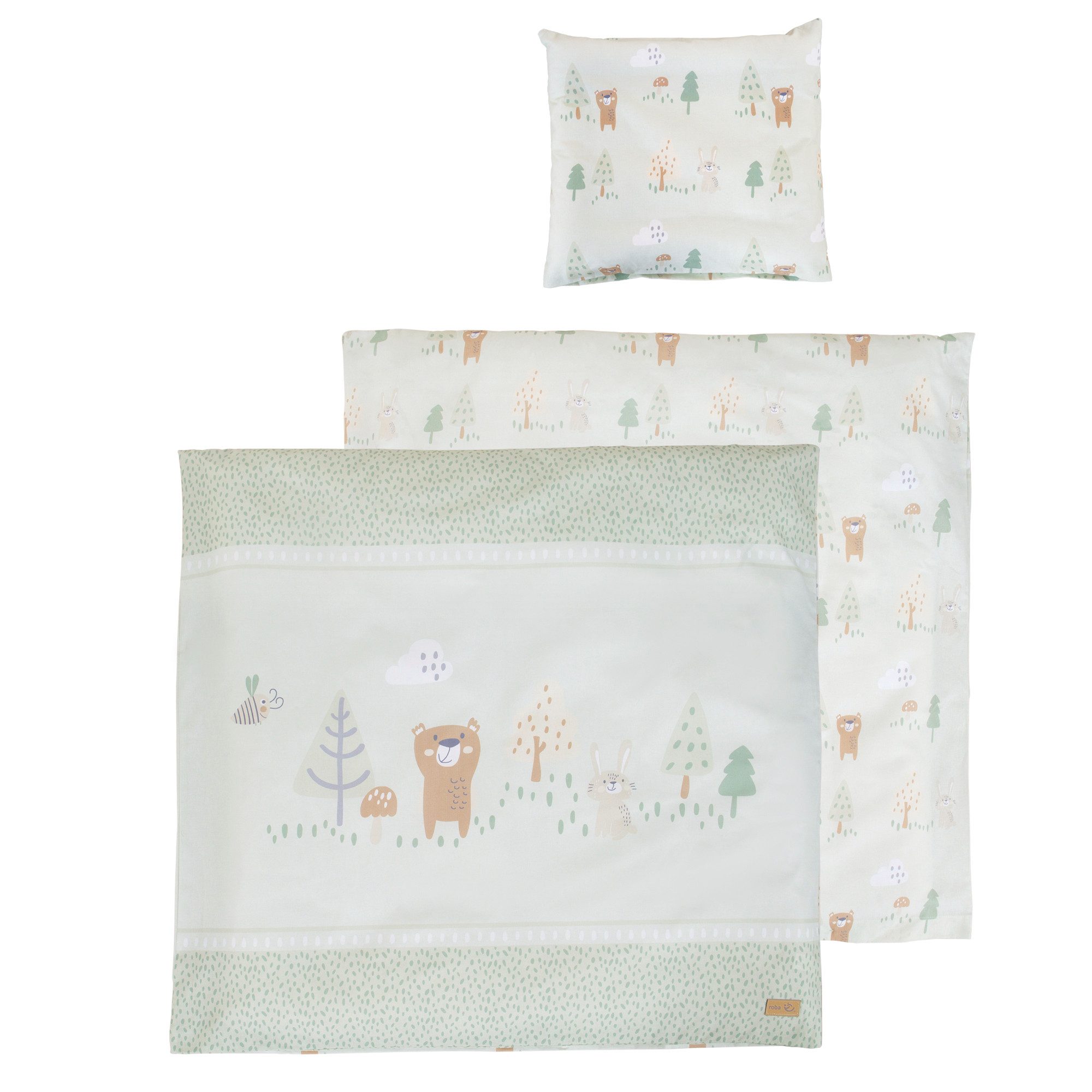 roba® Babybettwäsche Woodland Buddies 80 x günstig online kaufen
