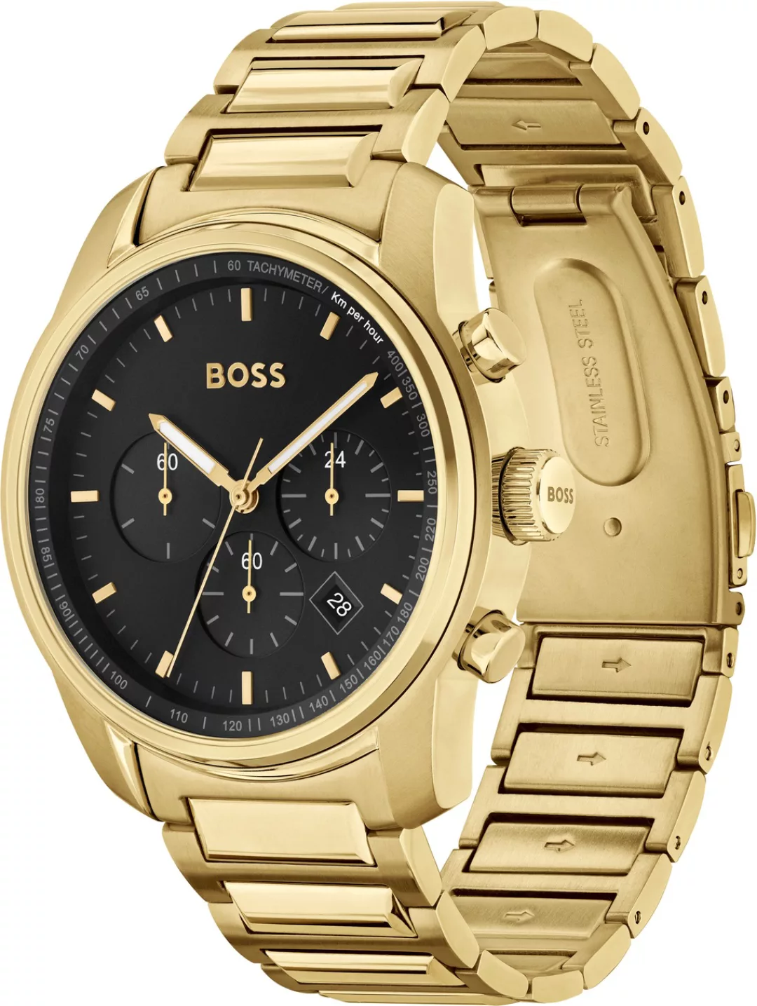 BOSS Chronograph »TRACE, 1514006«, Quarzuhr, Herrenuhr, Armbanduhr, Stoppfu günstig online kaufen