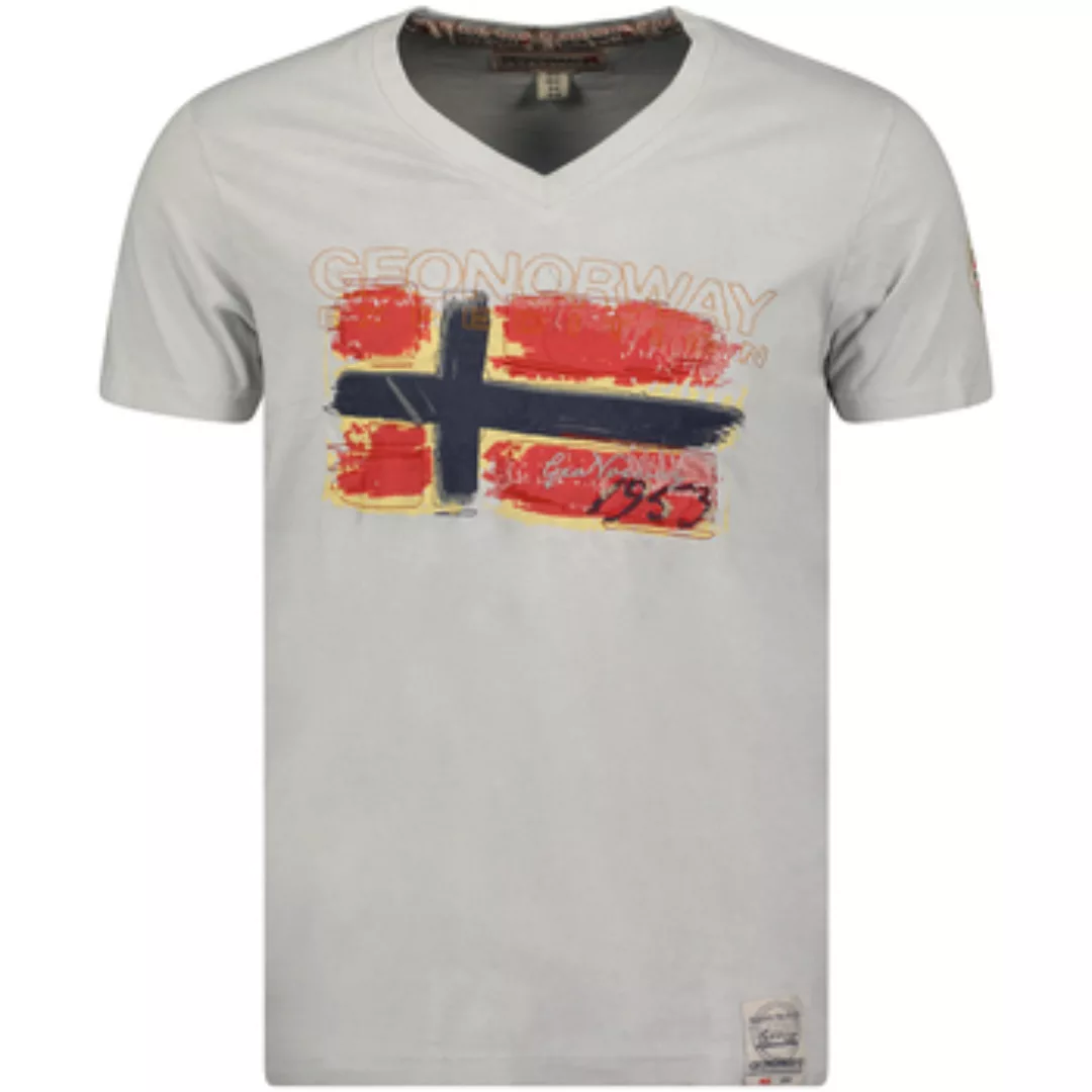 Geo Norway  T-Shirt SW1561HGN-LIGHT GREY günstig online kaufen
