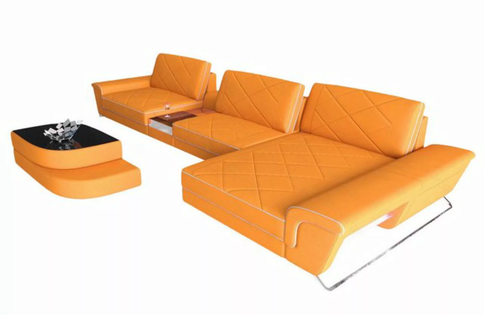 Sofa Dreams Ecksofa Polstersofa Stoff Couch Bari L Form Stoffsofa, Mikrofas günstig online kaufen