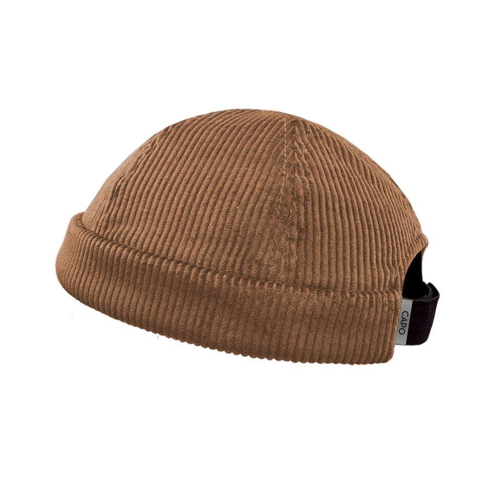 CAPO Fleecemütze Dockercap, Cord, Futter (1-St) günstig online kaufen