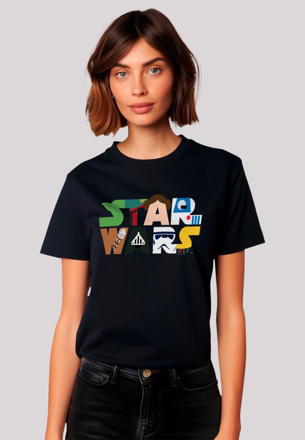 F4NT4STIC T-Shirt "Star Wars Character Logo", Premium Qualität günstig online kaufen