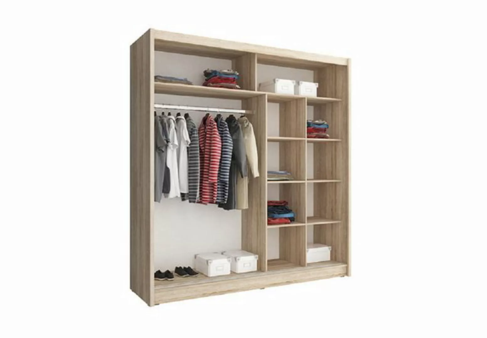 ROYAL24_MARKT Kleiderschrank - Elegant und praktisch zugleich. (Kleiderschr günstig online kaufen