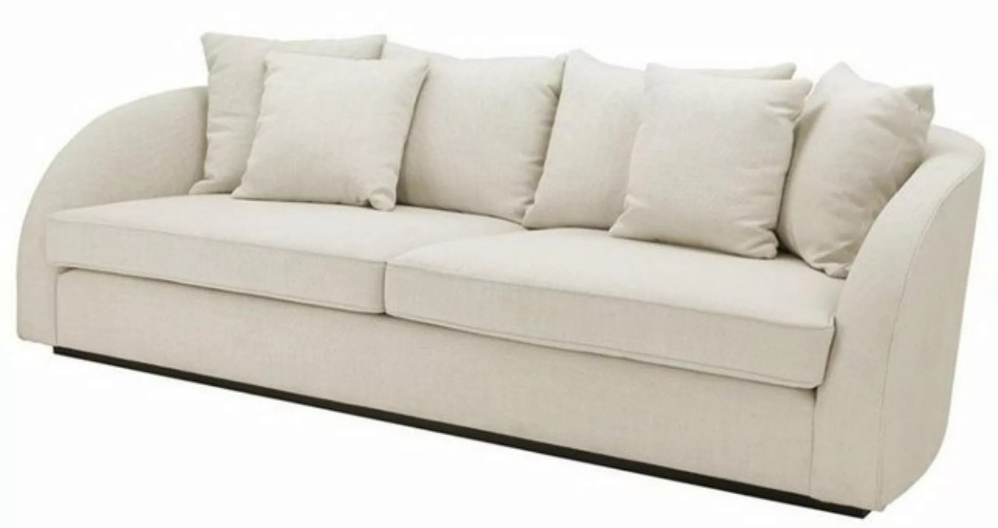 Casa Padrino Sofa Luxus Hotel Sofa Naturfarbig 255 x 91 x H. 72 cm - Design günstig online kaufen