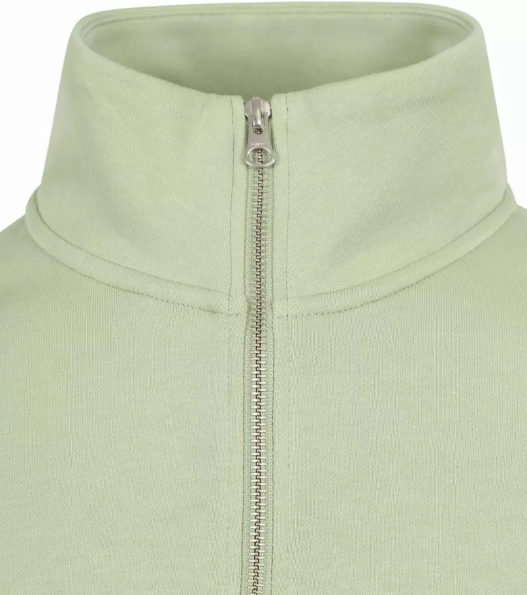 Gant Half Zip Pullover Logo Hellgrün - Größe XL günstig online kaufen