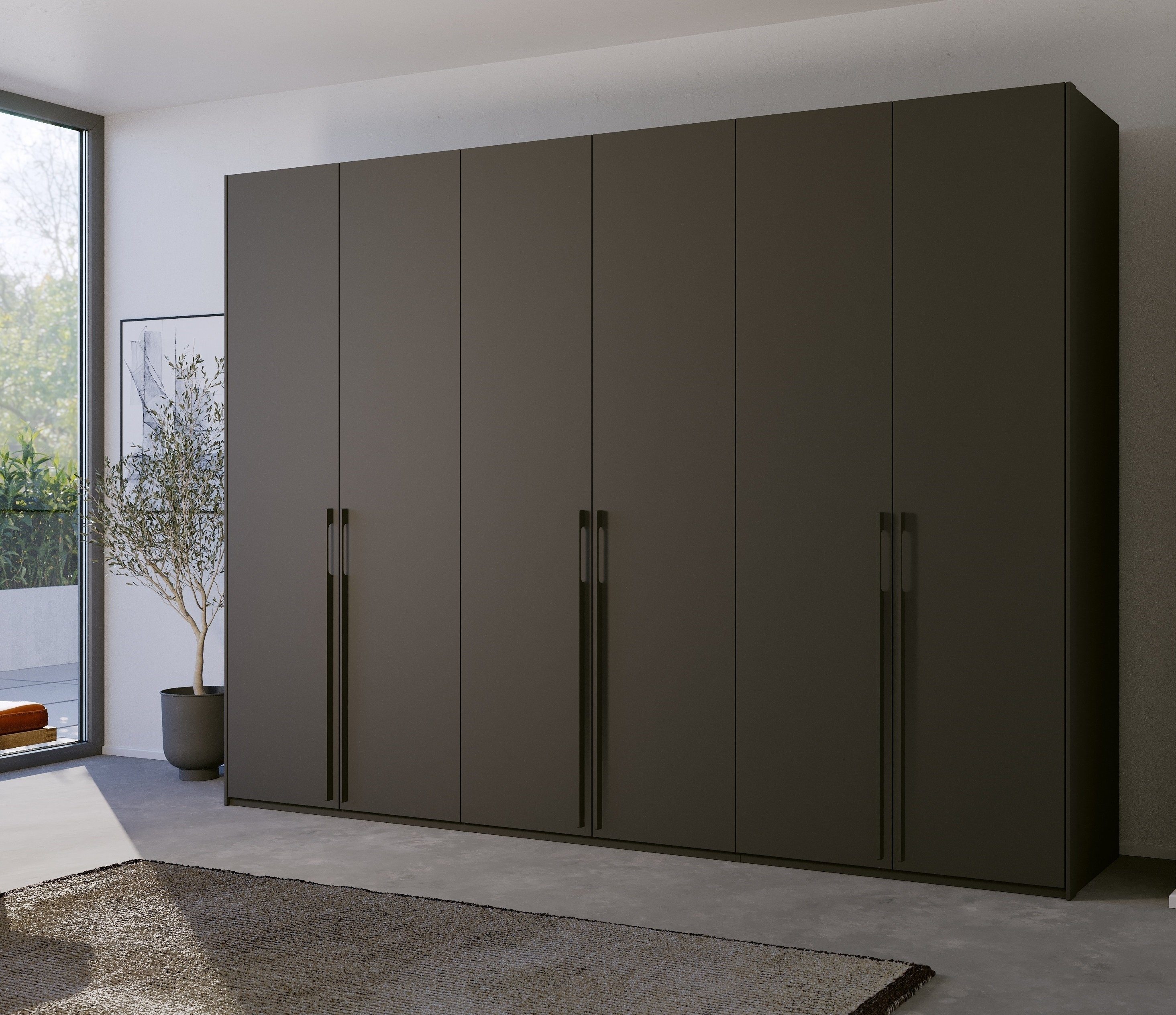 rauch Drehtürenschrank "Skat Pure", mit eleganten Griffstangen und praktisc günstig online kaufen