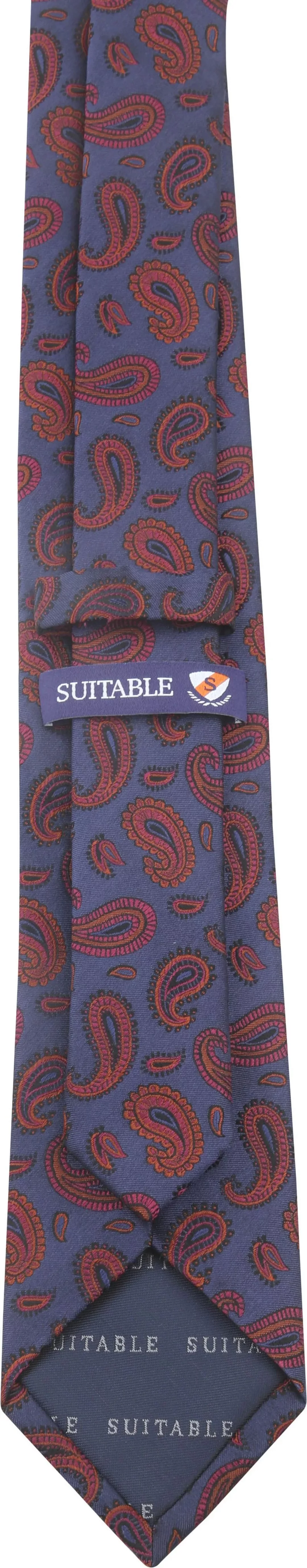 Suitable Krawatte Seide Paisley Navy - günstig online kaufen