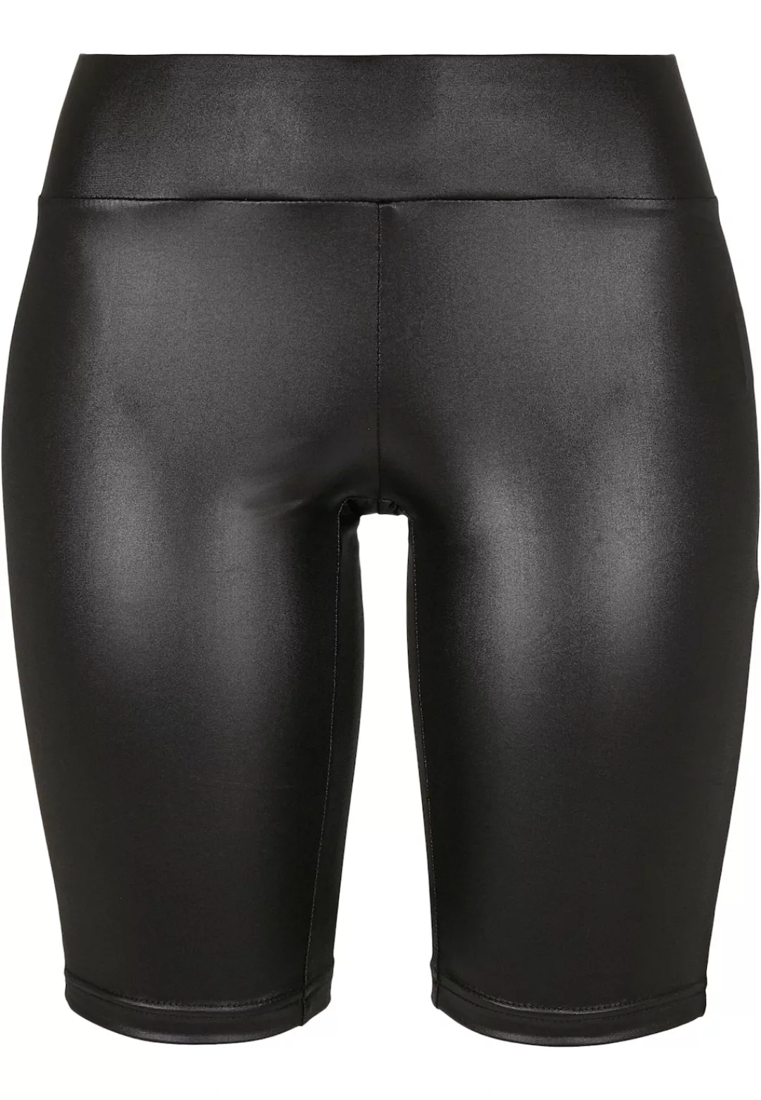 URBAN CLASSICS Stoffhose "Urban Classics Damen Ladies Synthetic Leather Cyc günstig online kaufen