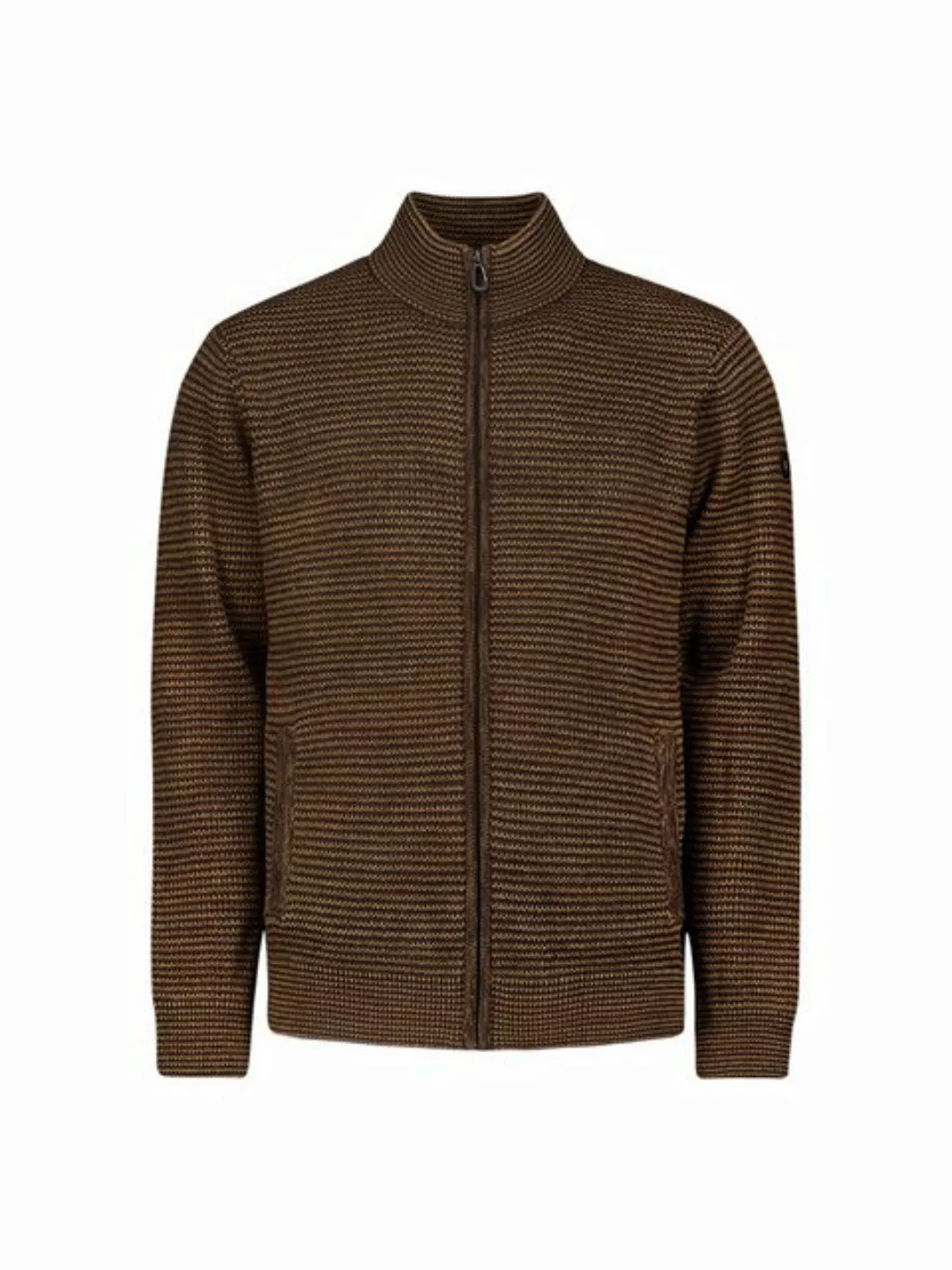 NO EXCESS Rollkragenpullover "No Excess Jacquard-Strickjacke" günstig online kaufen