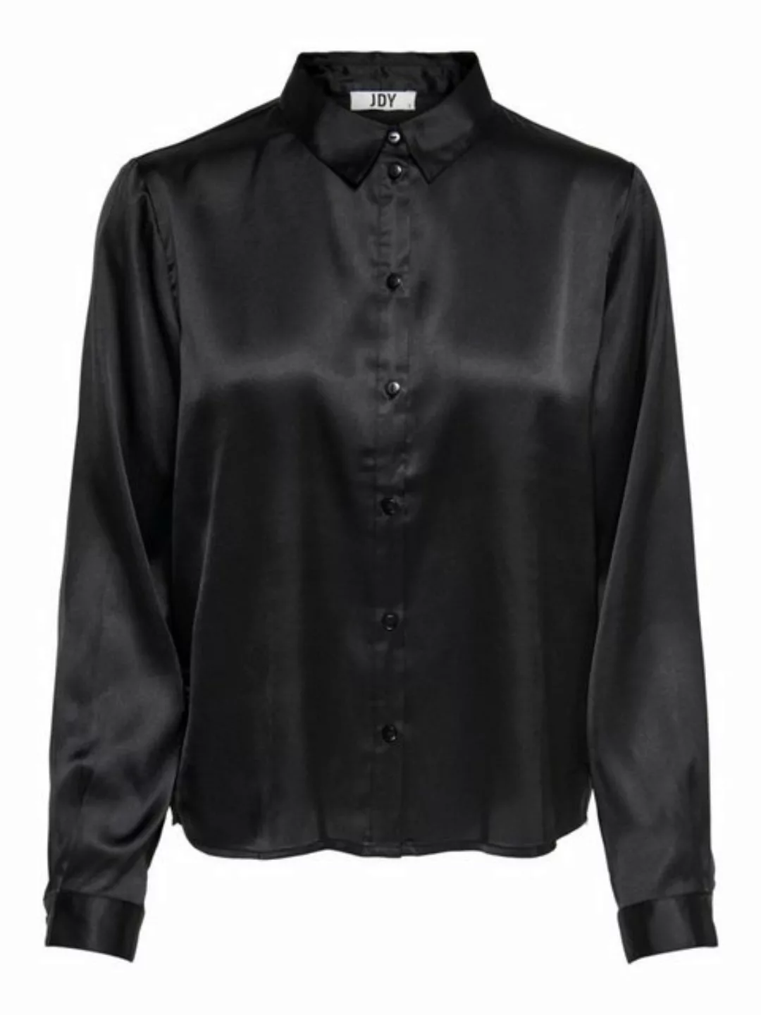 JACQUELINE de YONG Blusenshirt Elegante Satin Bluse Langarm Tunika Hemd Bus günstig online kaufen