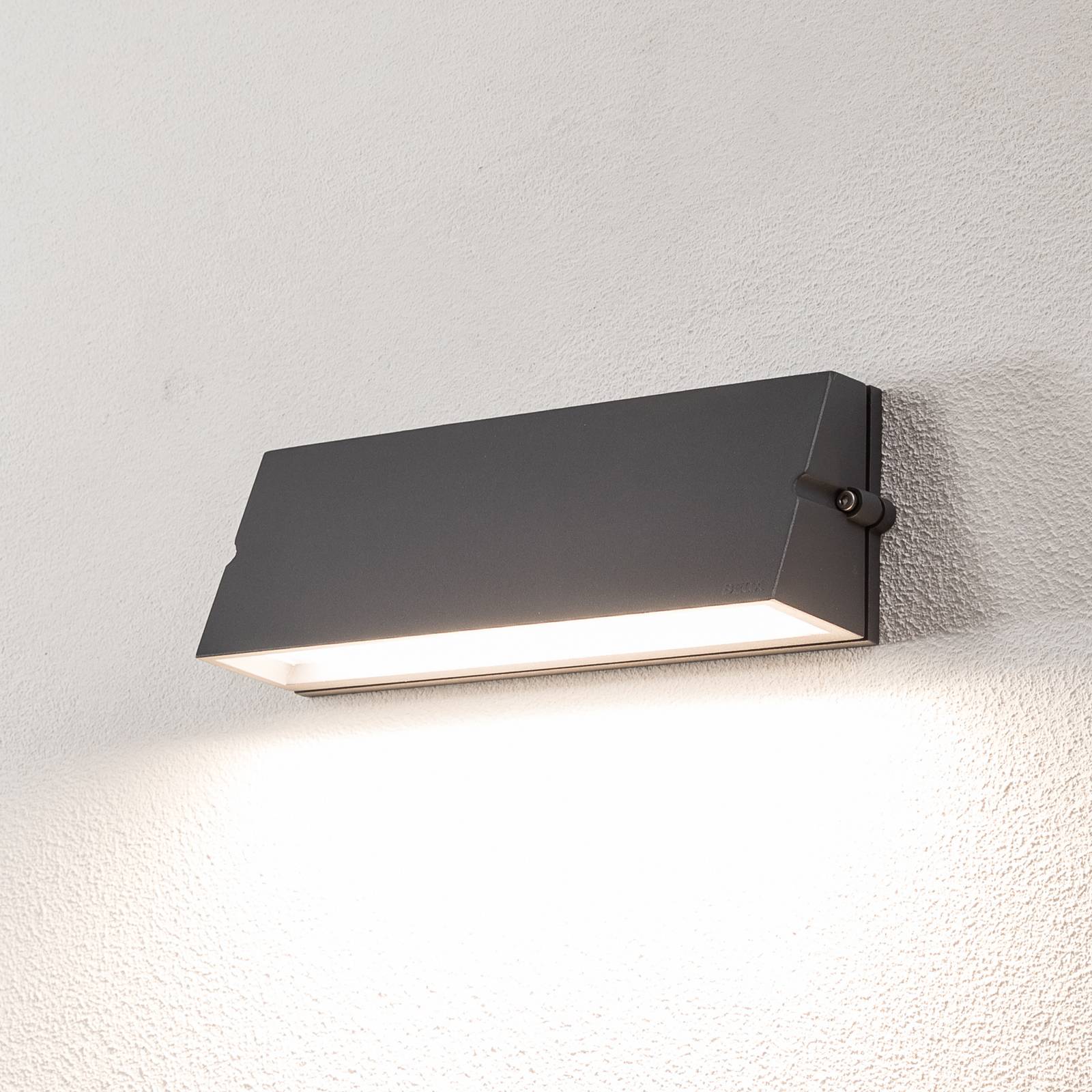 BEGA LED-Außenwandleuchte 24374 K3 grafit Aluminiumguss DALI günstig online kaufen