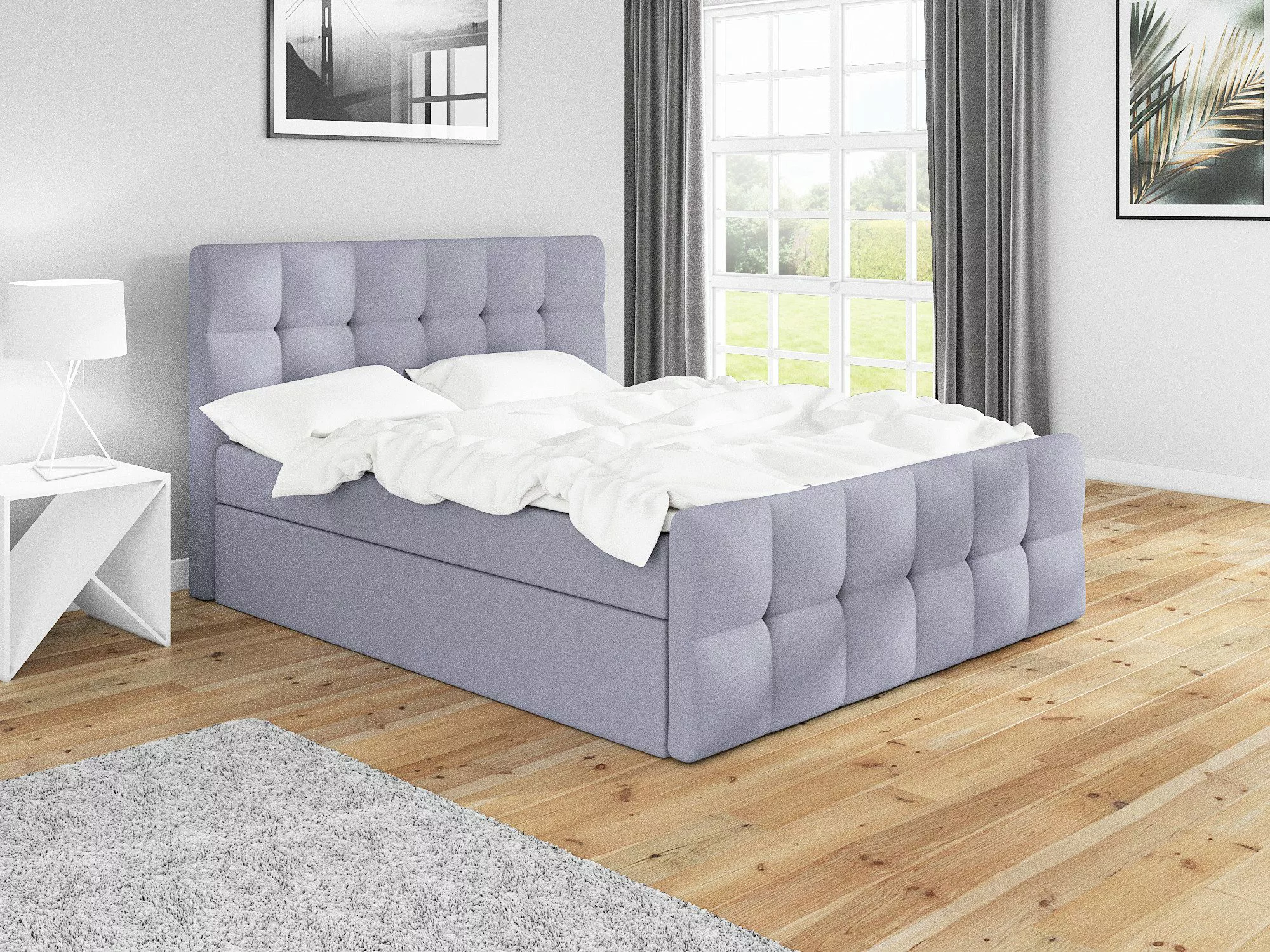 A&J MöbelLand GmbH Boxspringbett BERG mit günstig online kaufen