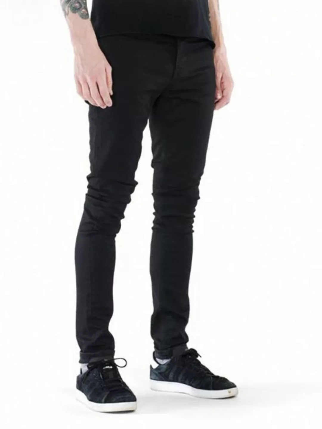 Nudie Jeans Skinny-fit-Jeans Pipe Led Clean Slate - W32 L36 günstig online kaufen