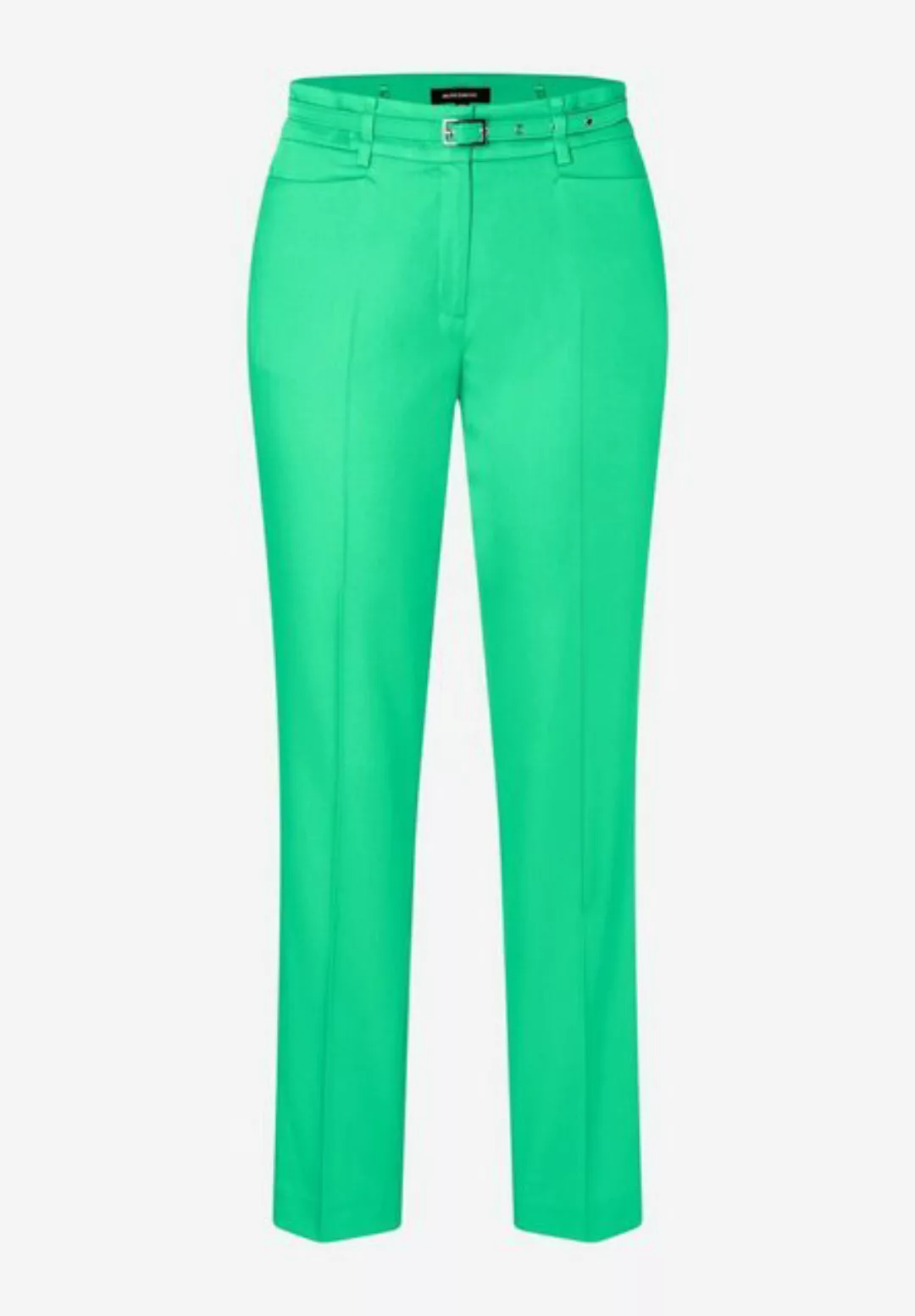Anzughose mit Gürtel, march green, Frühjahrs-Kollektion günstig online kaufen