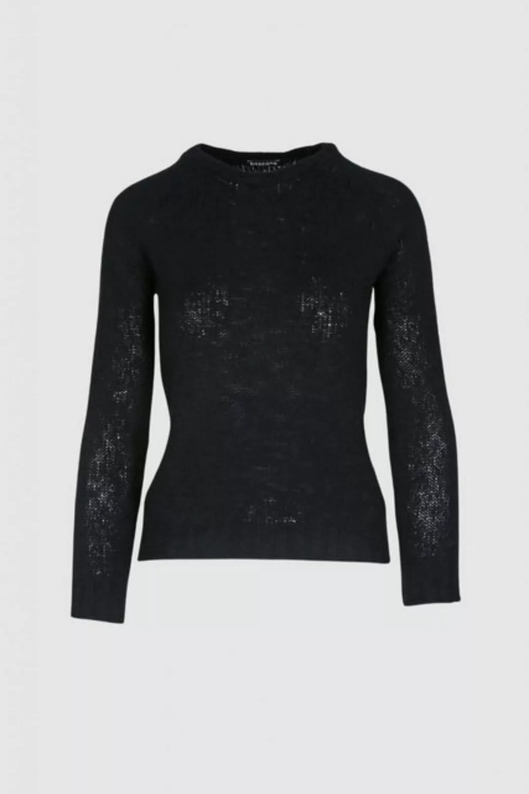 Boscana Kaschmirpullover Pullover in Schwarz aus Kaschmir günstig online kaufen