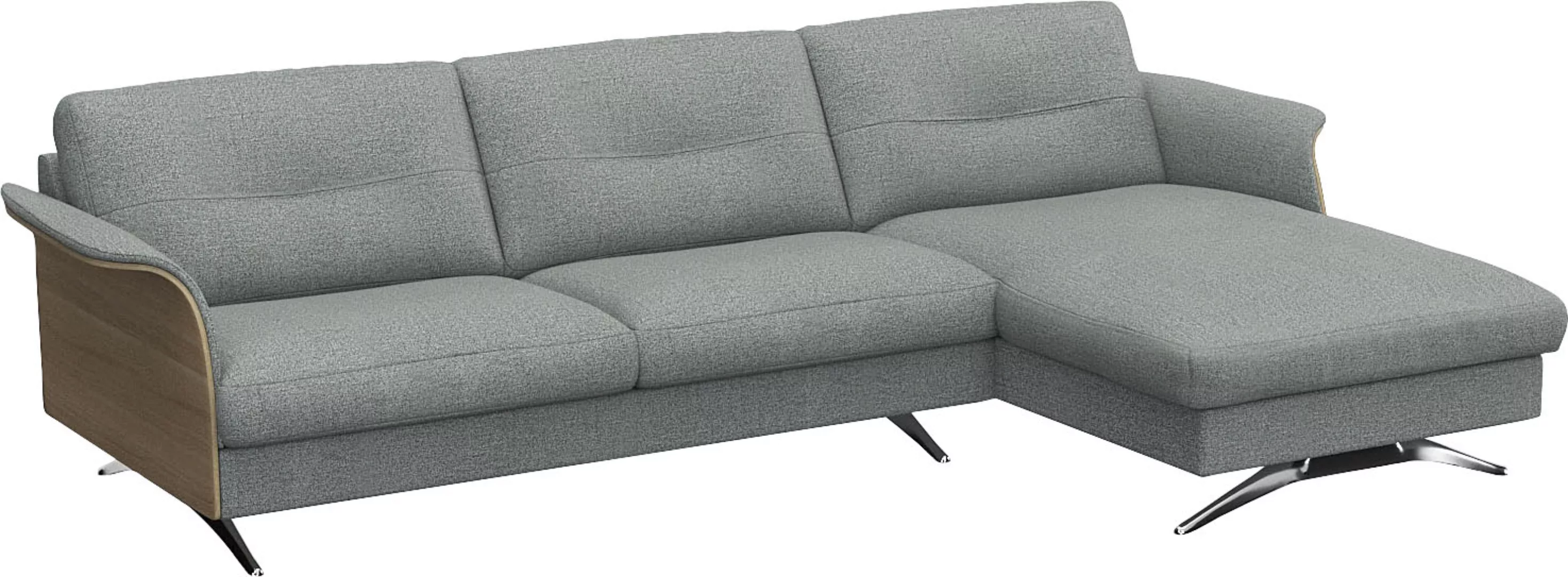 FLEXLUX Ecksofa »Glow bequem und komfortabel durch hochwertigen Sitzaufbau, günstig online kaufen