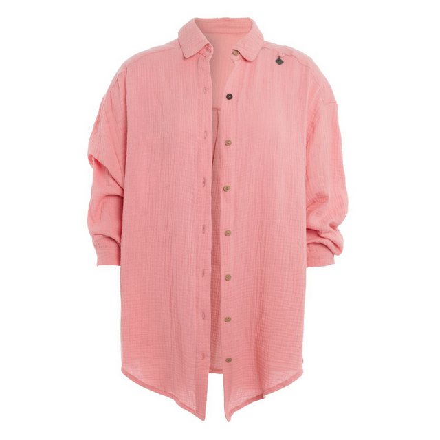 Knit Factory Klassische Bluse Yuki Bluse Rosa 36/44 (1-tlg) Bluse Blusenkle günstig online kaufen