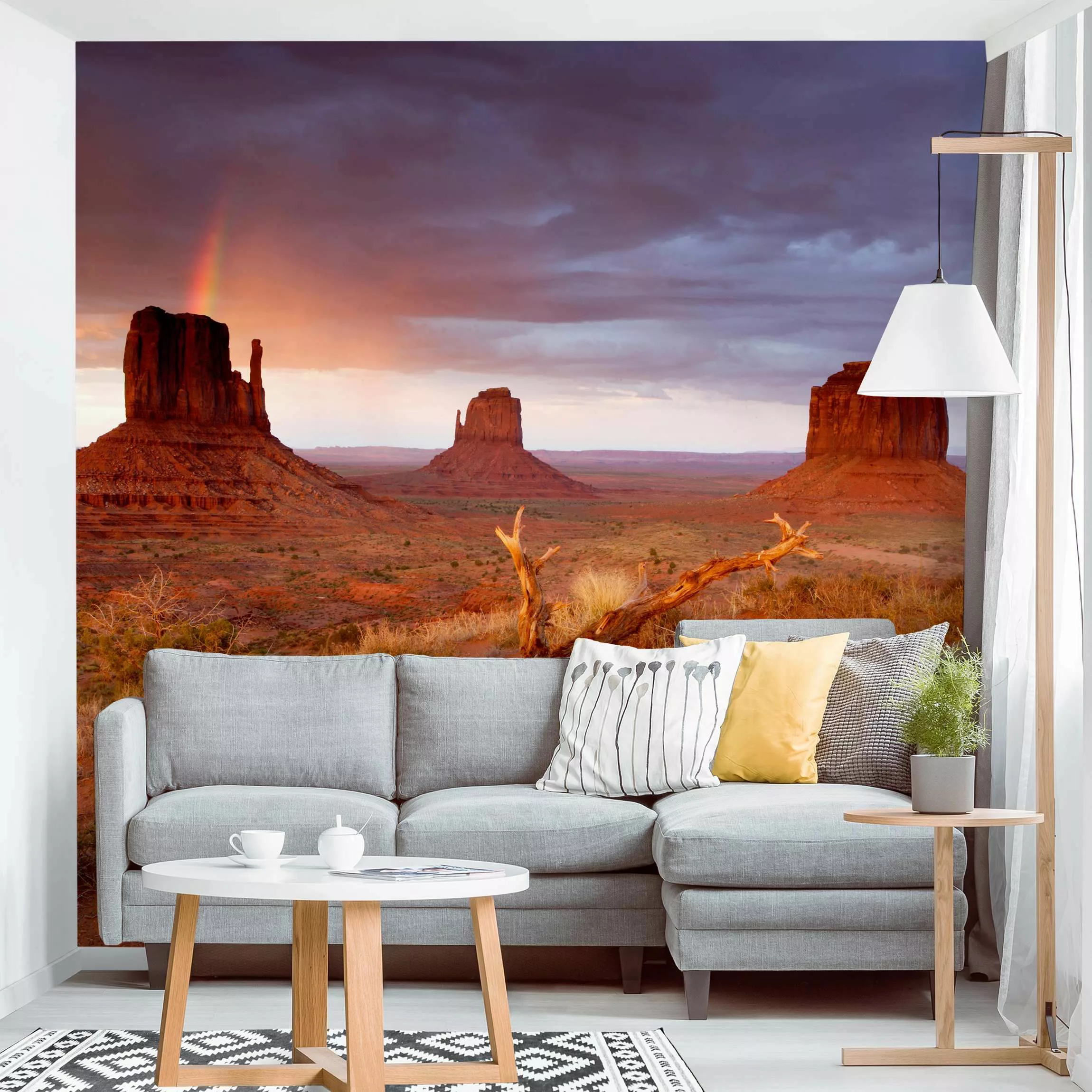 Fototapete Monument Valley bei Sonnenuntergang günstig online kaufen