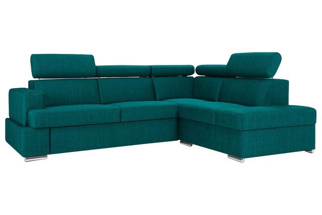 JVmoebel Ecksofa Bettfunktion Stoff Ecksofa L-Form Sofa Couch Design, Made günstig online kaufen