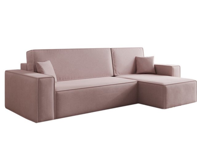 Compleo Ecksofa Schlafsofa 244 cm, L-Form, Schlaffunktion mit Bettkasten CA günstig online kaufen