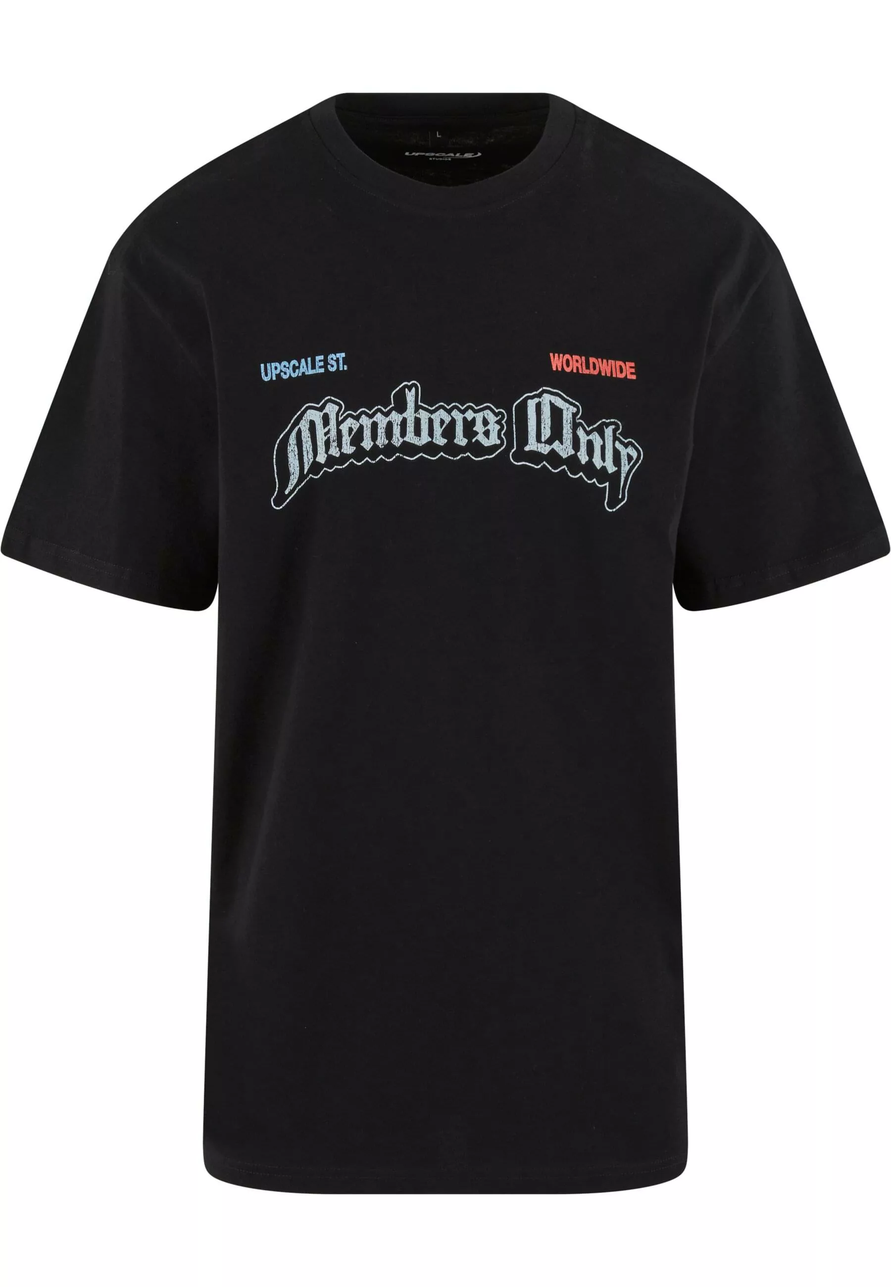 Upscale by Mister Tee T-Shirt "Upscale by Mister Tee Only Members Oversize günstig online kaufen