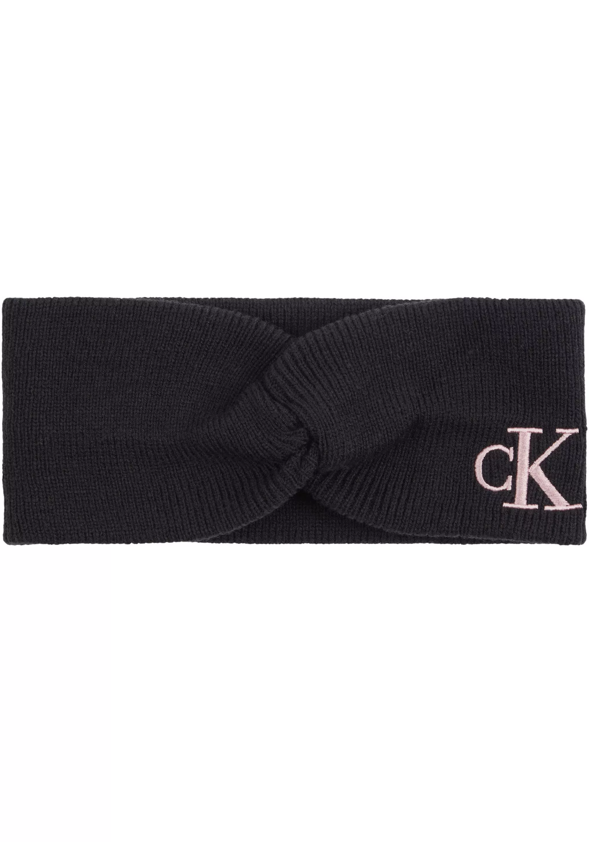 Calvin Klein Jeans Stirnband "MONOGRAM EMBRO HEADBAND", mit Logostickerei günstig online kaufen