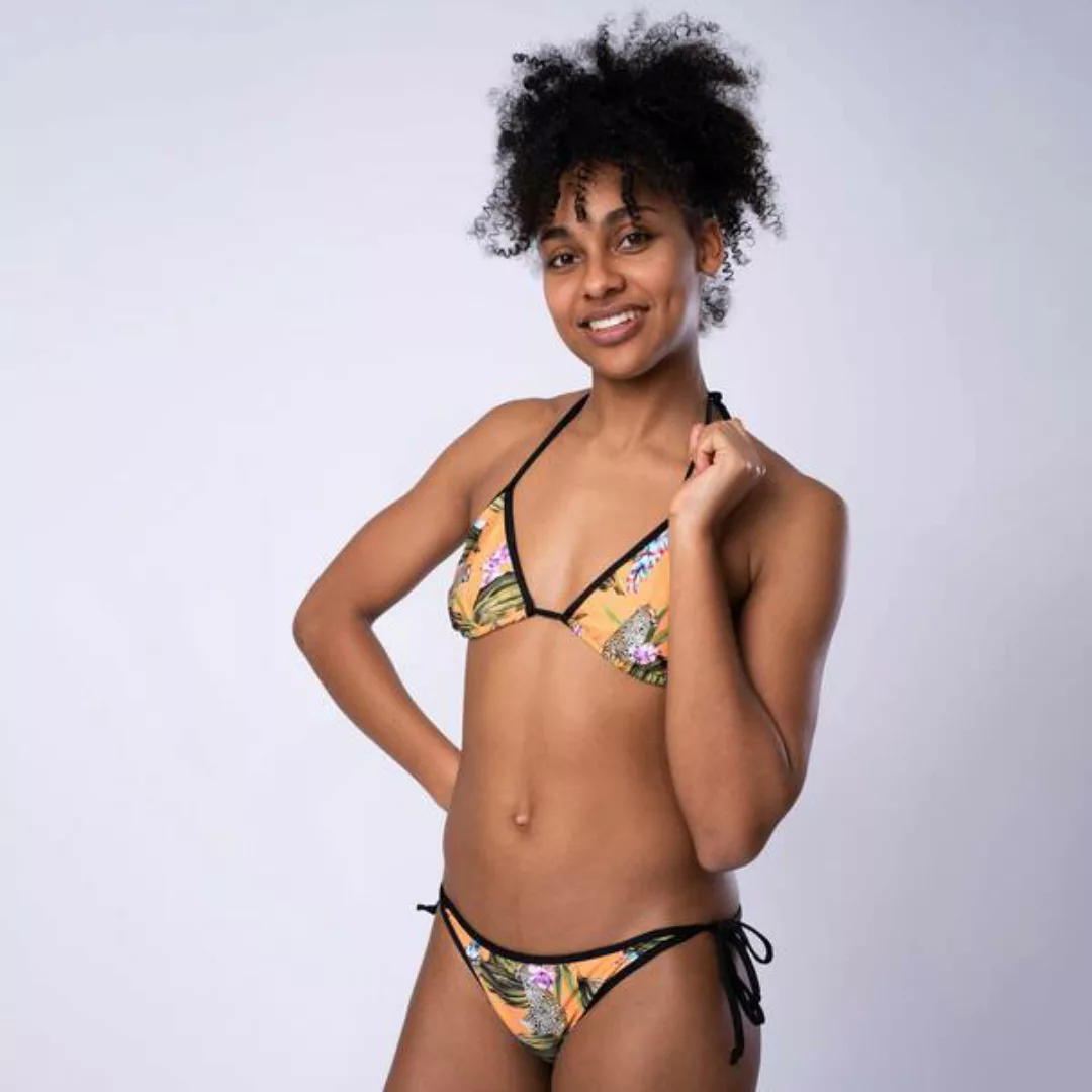 "Exotic Orange" - Triangel Bikini Top günstig online kaufen