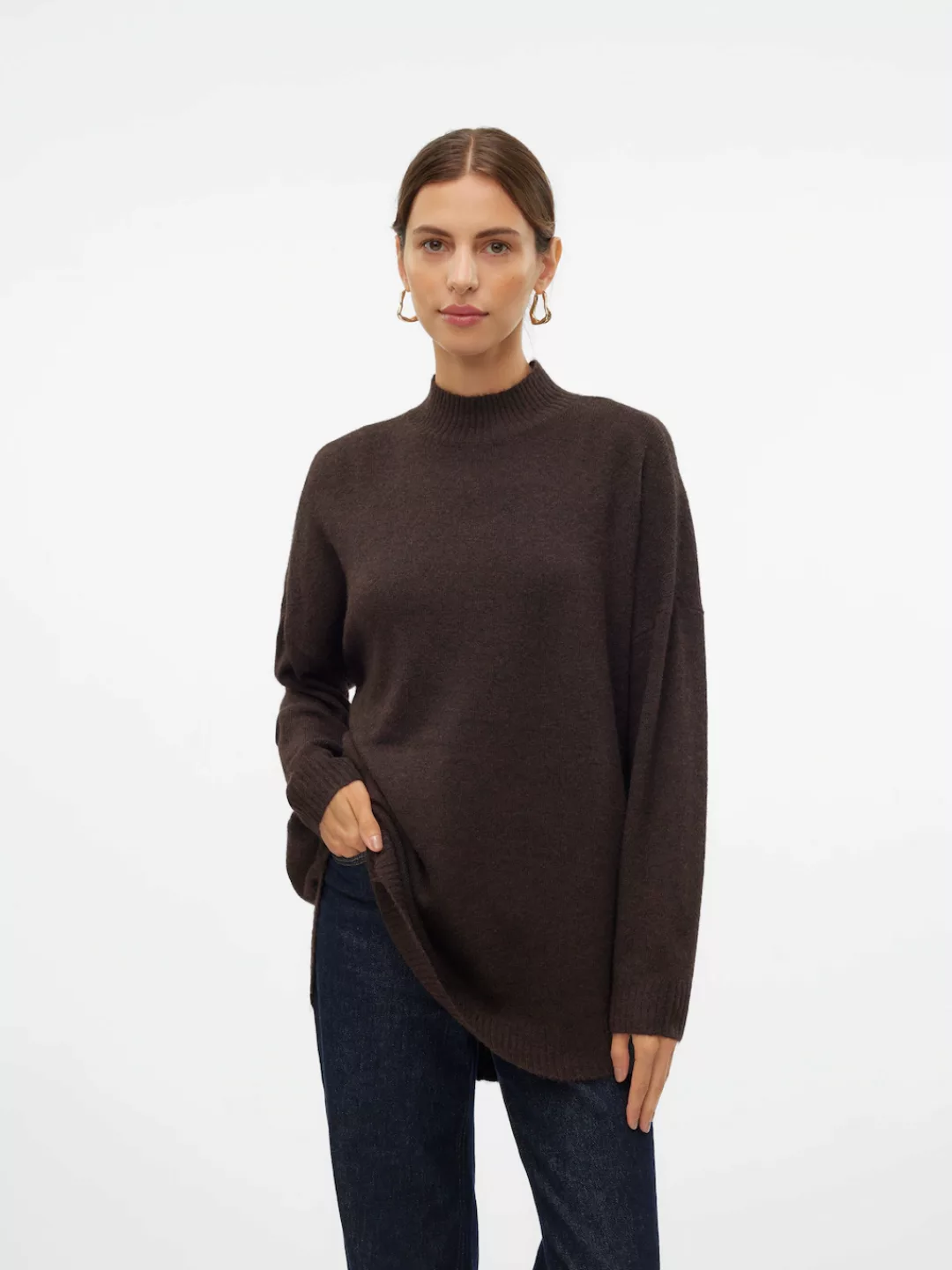 Vero Moda Strickpullover VMPLAZA LS HIGHNECK günstig online kaufen