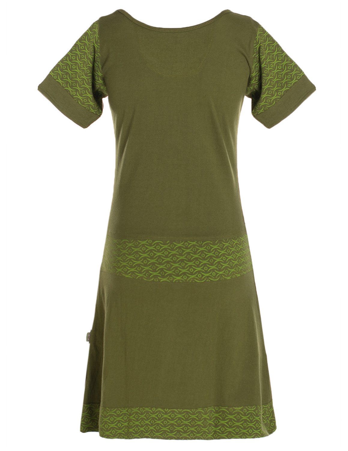 Vishes Minikleid Damen Longshirt Kleid kurzarm günstig online kaufen