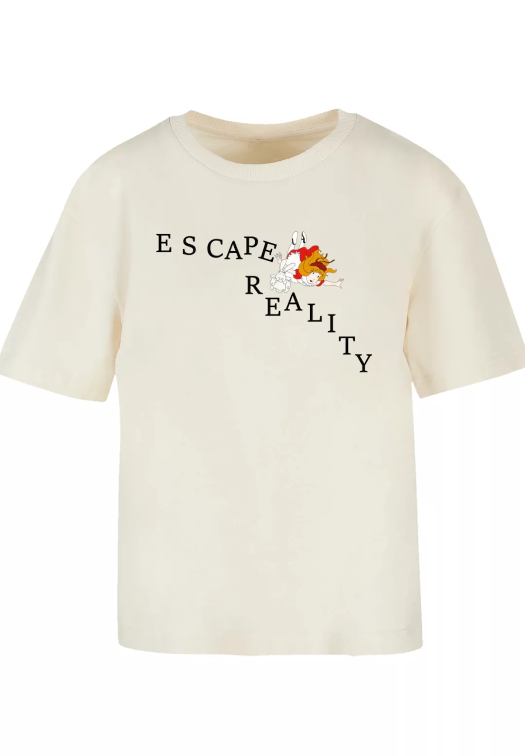 F4NT4STIC T-Shirt "Alice im Wunderland Escape Reality Falling", Retro, Hero günstig online kaufen