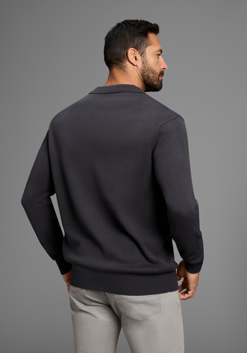 Mans World Polokragenpullover "Neue Kollektion ", mit Knopfleiste günstig online kaufen