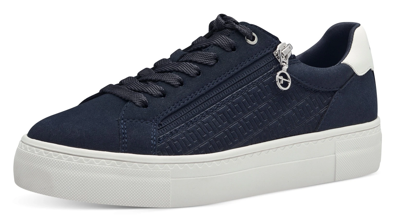 Tamaris Plateausneaker, Freizeitschuh, Halbschuh, Schnürer mit Besätzen und günstig online kaufen