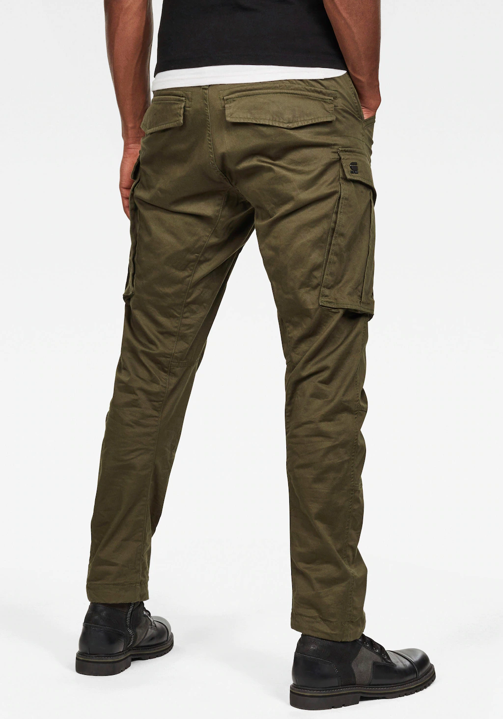 G-star Rovic Zip 3d Straight Tapered Hose 30 Dark Bronze Green günstig online kaufen