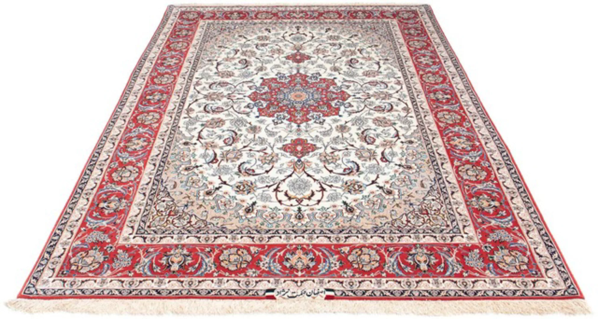 morgenland Orientteppich »Perser - Isfahan - Premium - 243 x 156 cm - beige günstig online kaufen