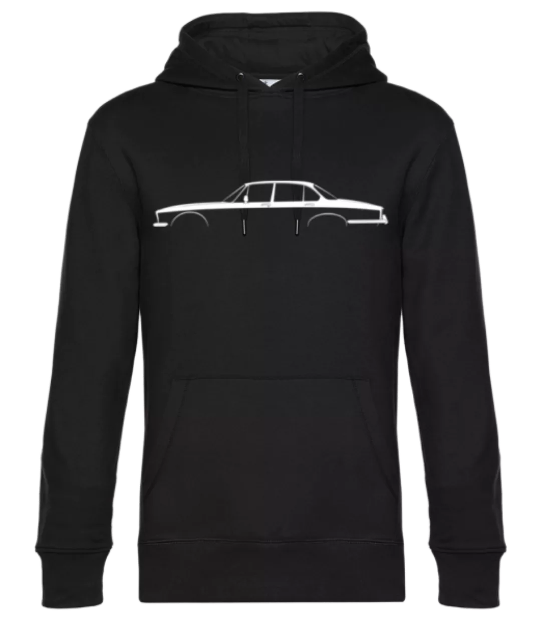 'Jaguar XJ (Series II)' Silhouette · Unisex Premium Hoodie günstig online kaufen