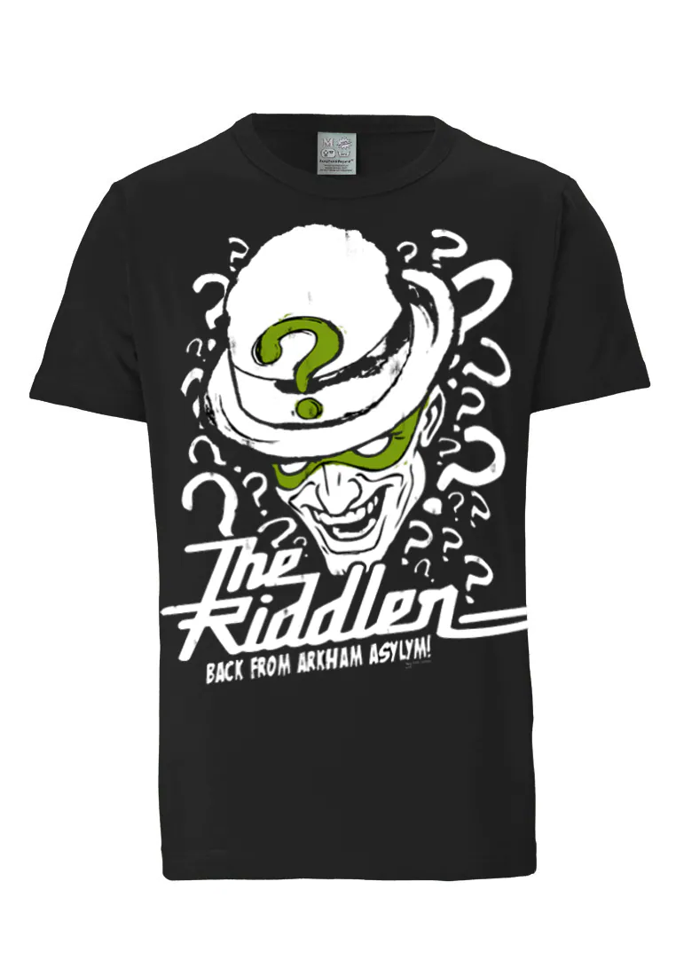 LOGOSHIRT T-Shirt "The Riddler - DC Batman - Arkham", mit coolem Front-Prin günstig online kaufen