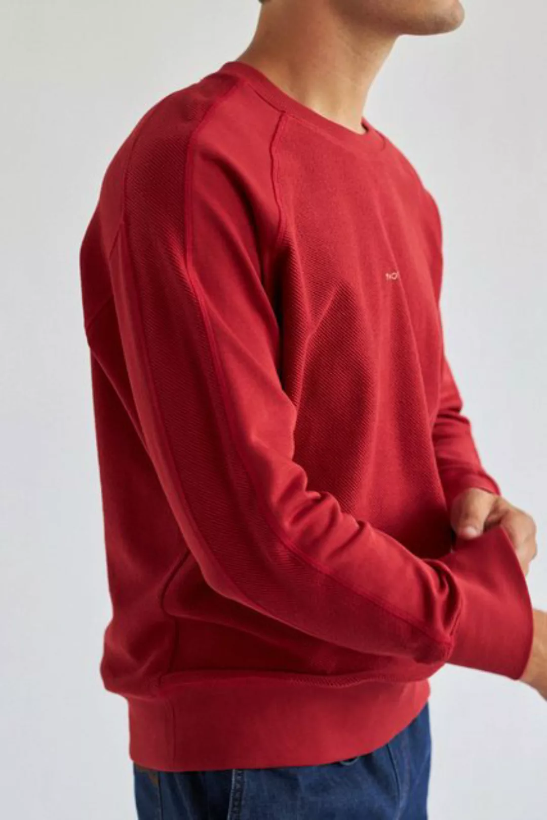 TWOTHIRDS Sweatshirt Videy - Red Dhalila Veganer und stylischer Sweatshirt günstig online kaufen