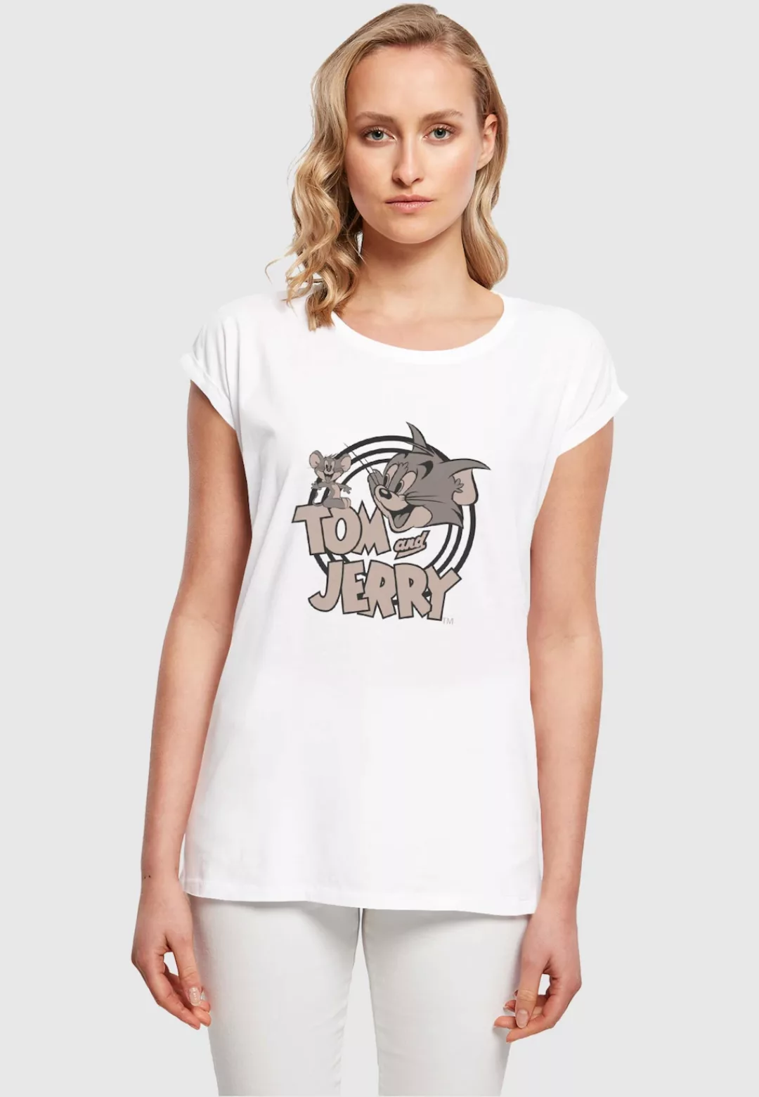 ABSOLUTE CULT T-Shirt "ABSOLUTE CULT Damen Ladies Tom and Jerry - Circle T- günstig online kaufen