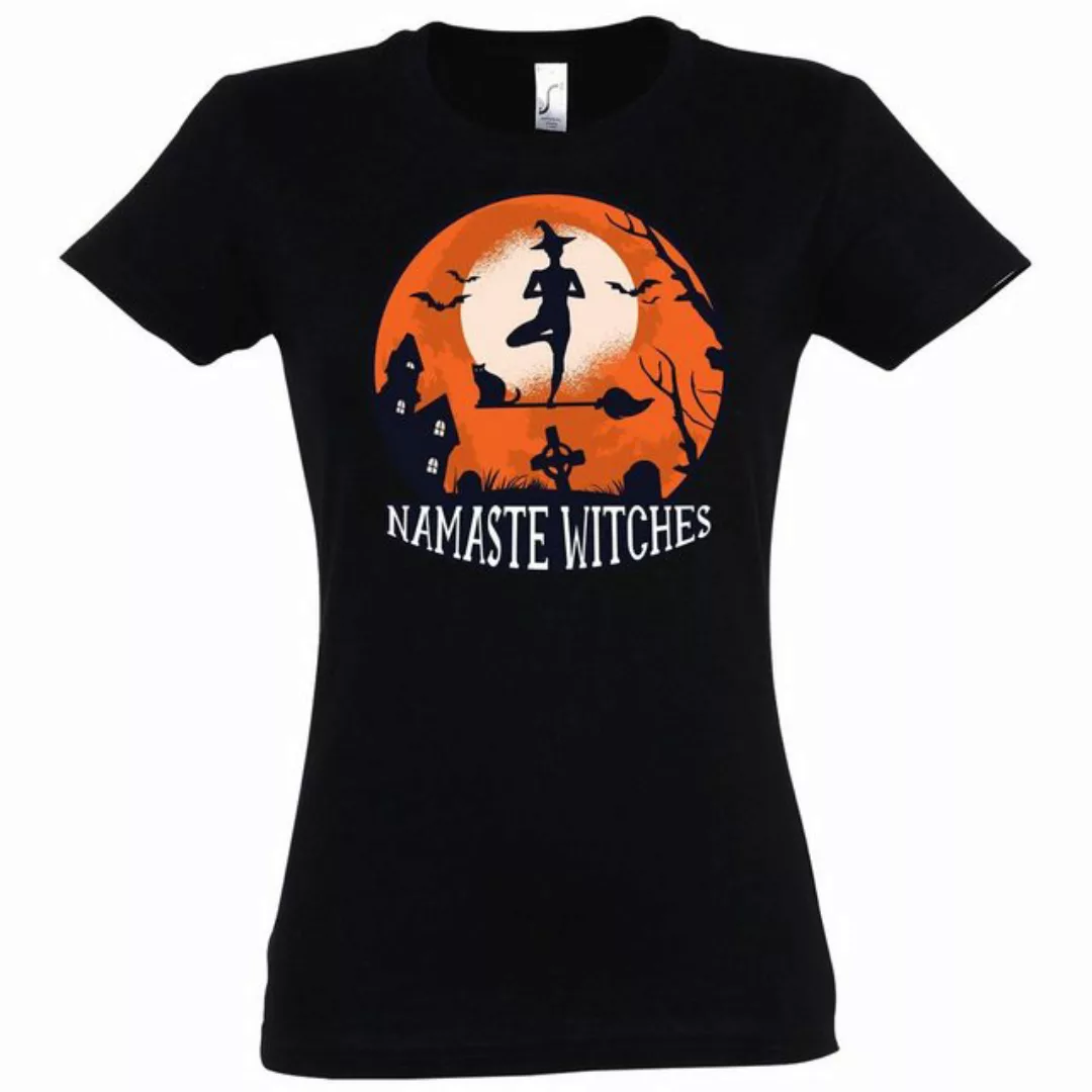 Youth Designz T-Shirt Namaste Witches Damen Shirt mit lutsigem Frontprint günstig online kaufen