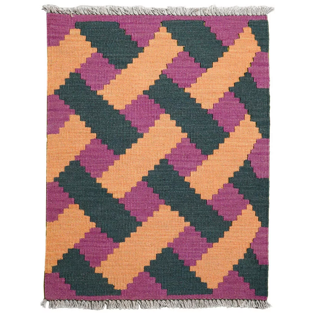 PersaTepp Teppich Kelim Gashgai multicolor B/L: ca. 60x85 cm günstig online kaufen