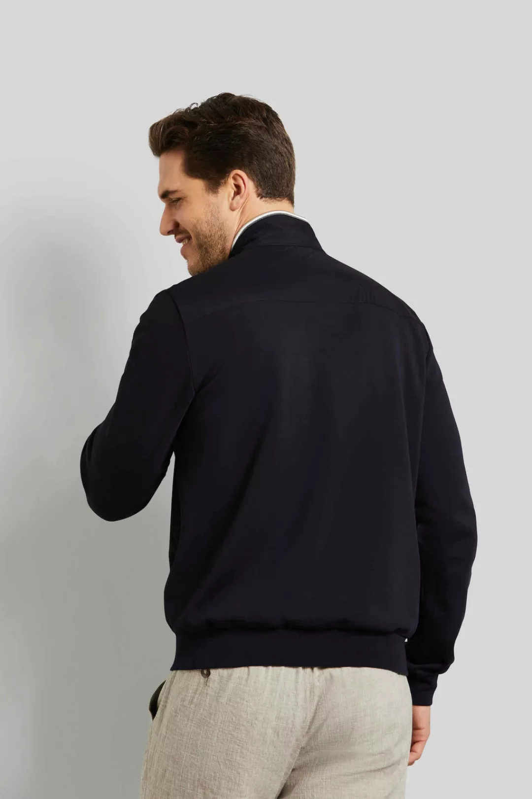 bugatti Sweatjacke, mit Stehkragen günstig online kaufen