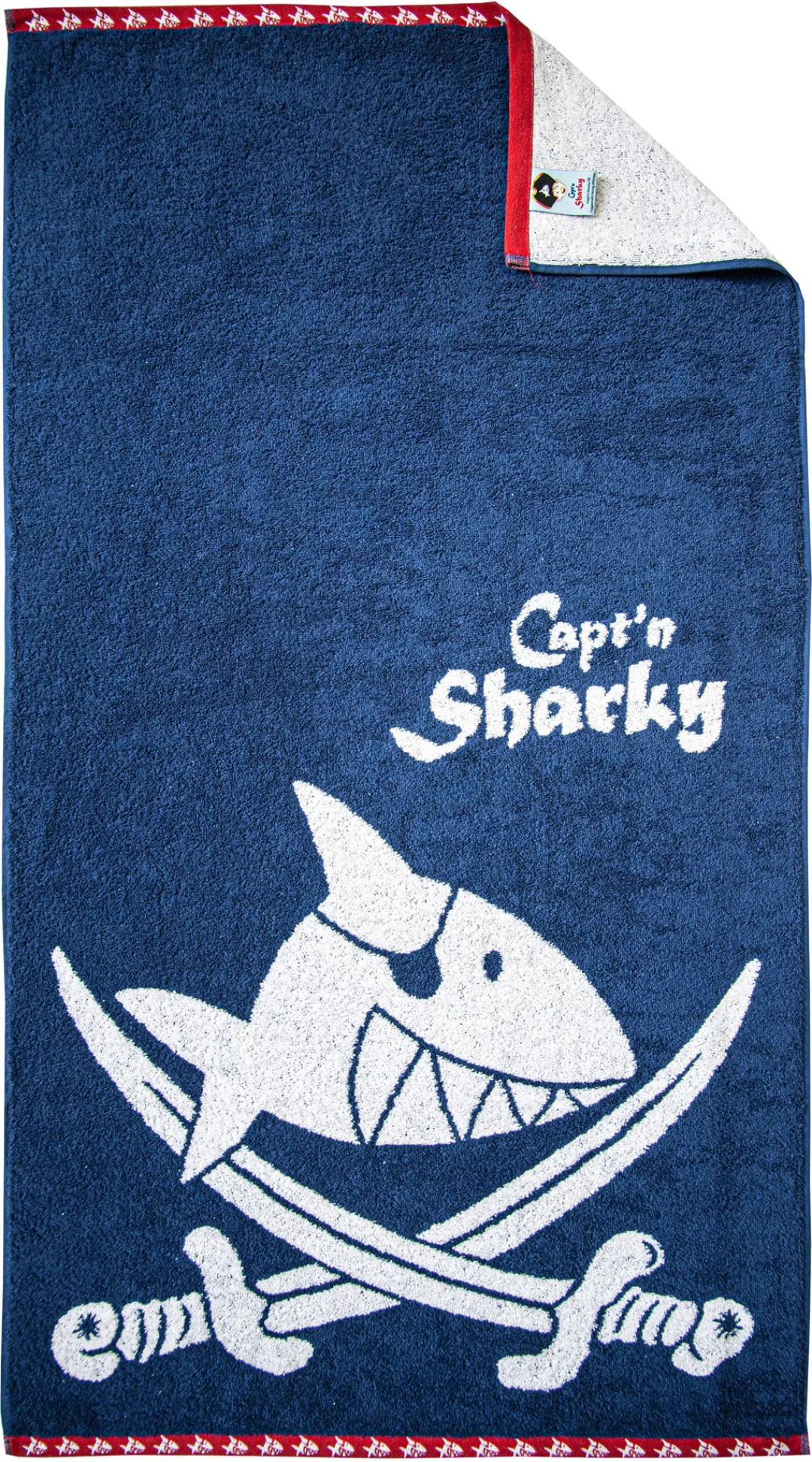 Dyckhoff Handtuch Set »Capt'n Sharky«, (Set, 5 St., 1 Duschtuch-2 Handtüche günstig online kaufen