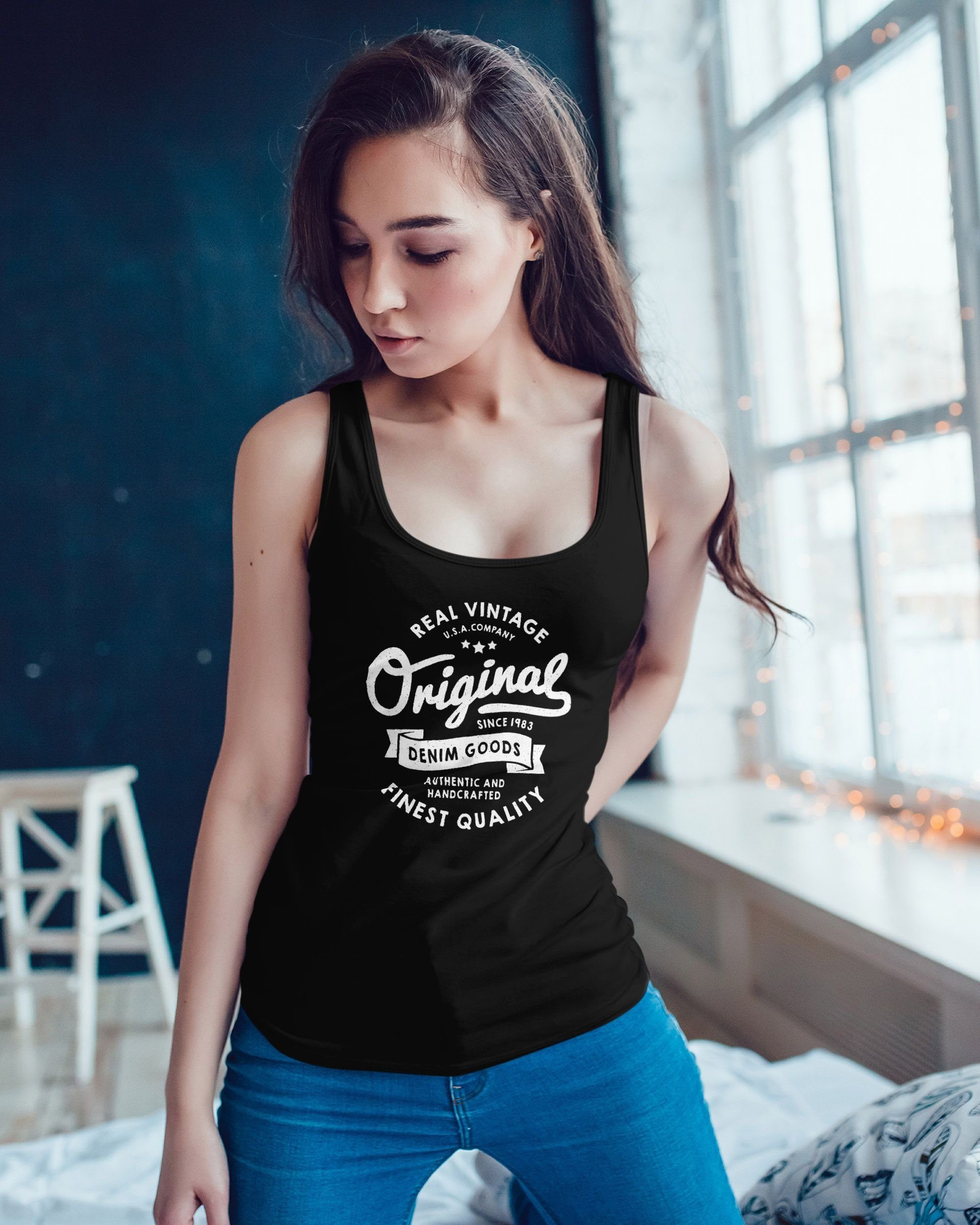 Neverless Tanktop Damen Tank Top Original günstig online kaufen