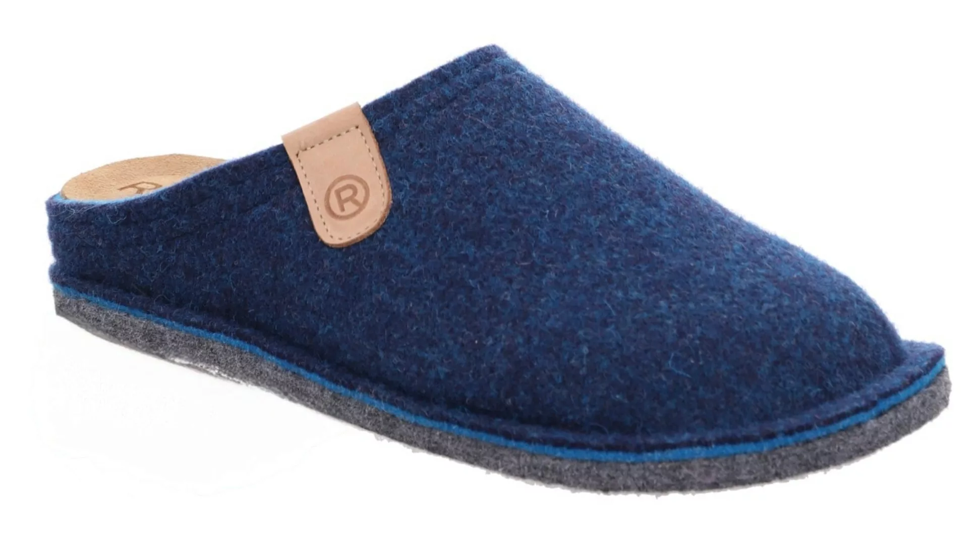Rohde Pantoffel "LUCCA", Clog, Hausschuh, Homeslipper in melierter Optik günstig online kaufen