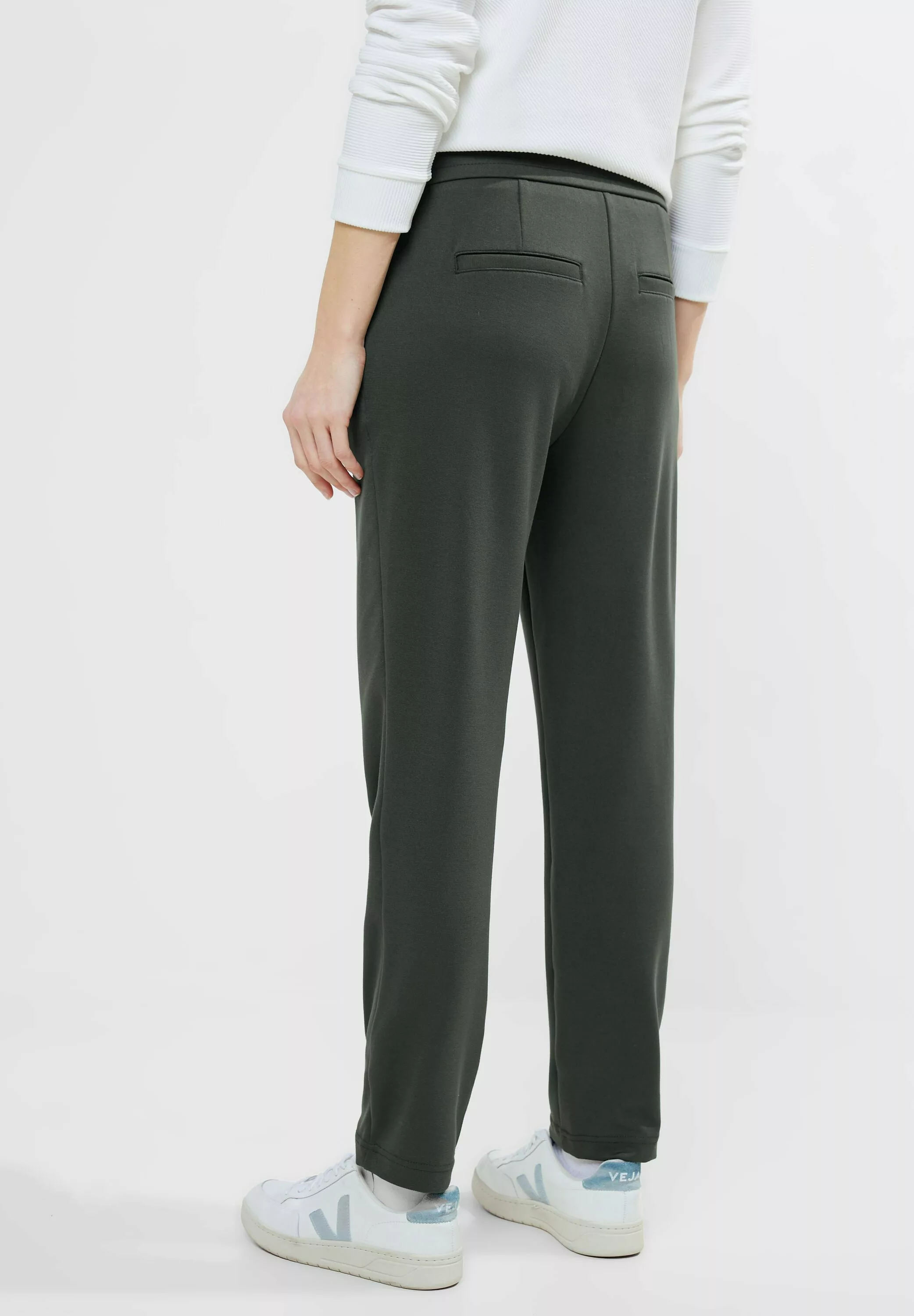 Cecil Jogger Pants "Tracey Solid", mit Kordel und Eingrifftaschen günstig online kaufen