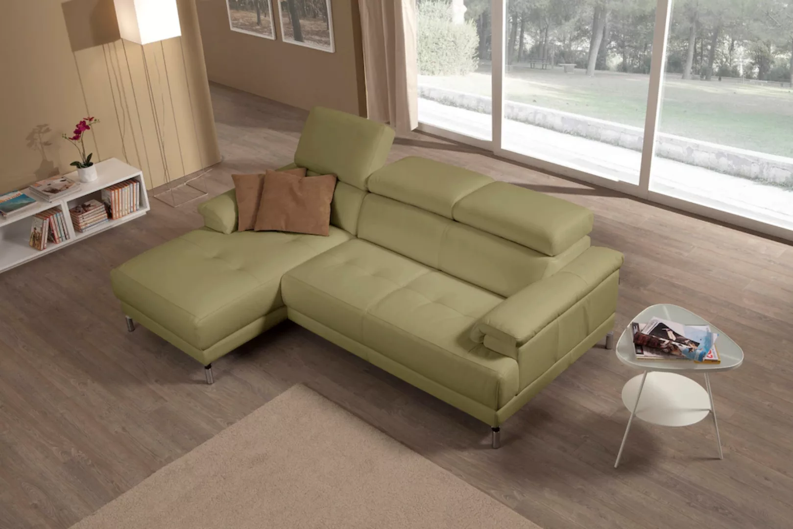 Egoitaliano Ecksofa »Soul, Design und Sitzkomfort auf hohem Niveau, tolle D günstig online kaufen