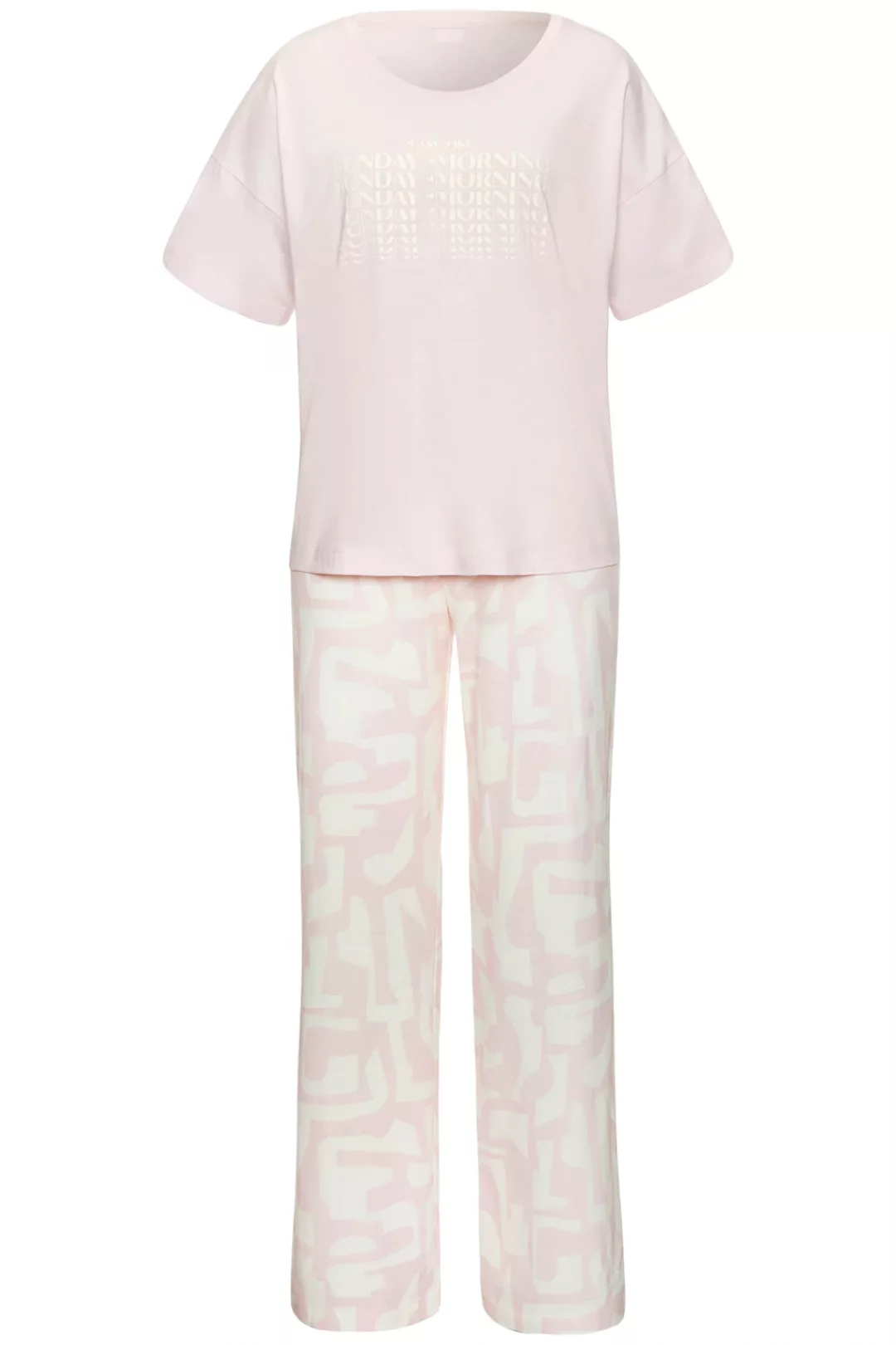 s.Oliver Pyjama, (2 tlg.), mit grafischem Print günstig online kaufen