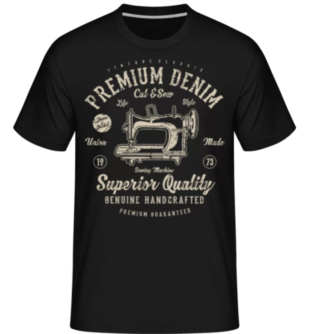 Premium Denim · Shirtinator Männer T-Shirt günstig online kaufen