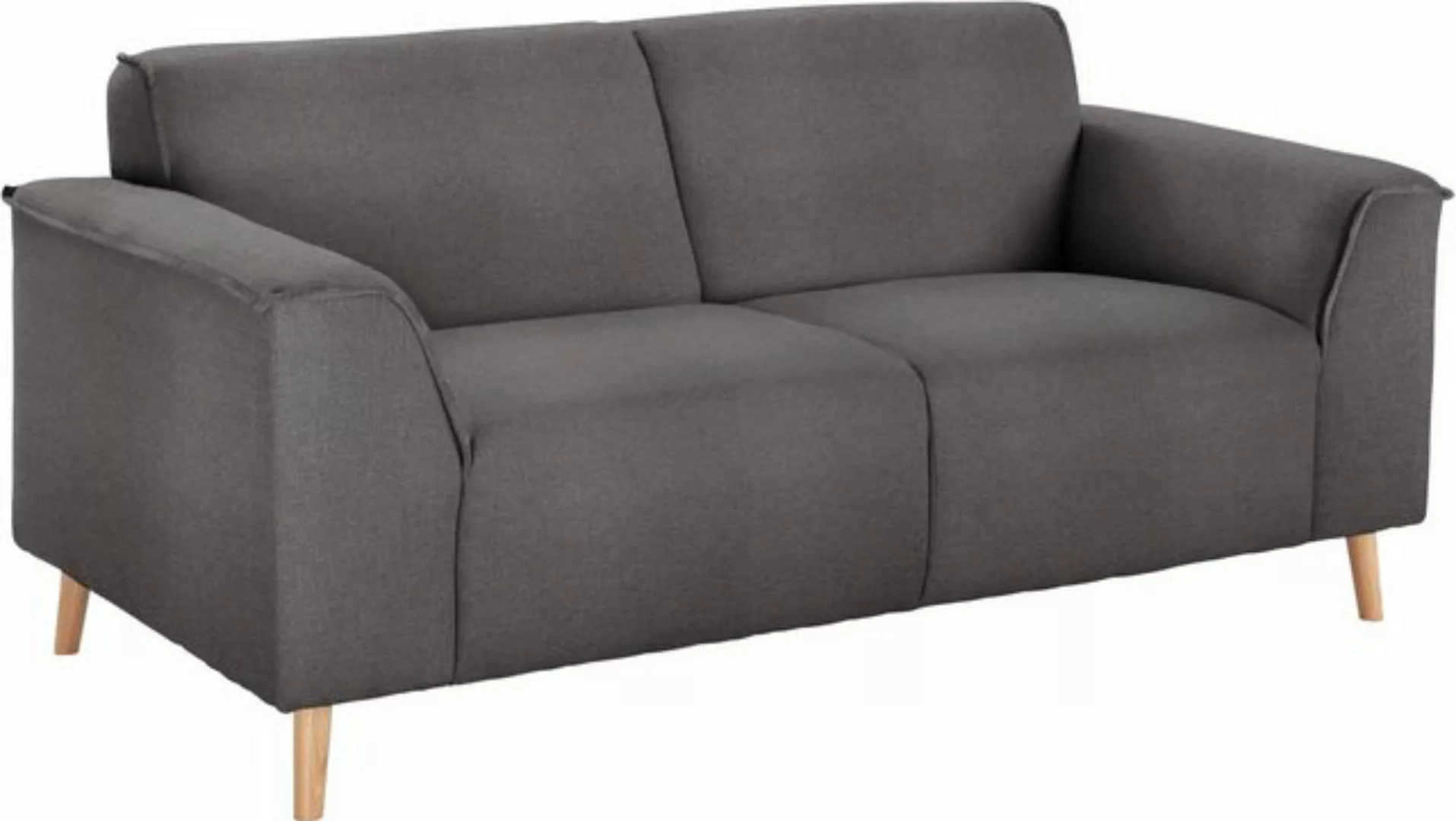 andas 2-Sitzer »Janek«, mit Federkern und Keder in scandinavischem Design günstig online kaufen