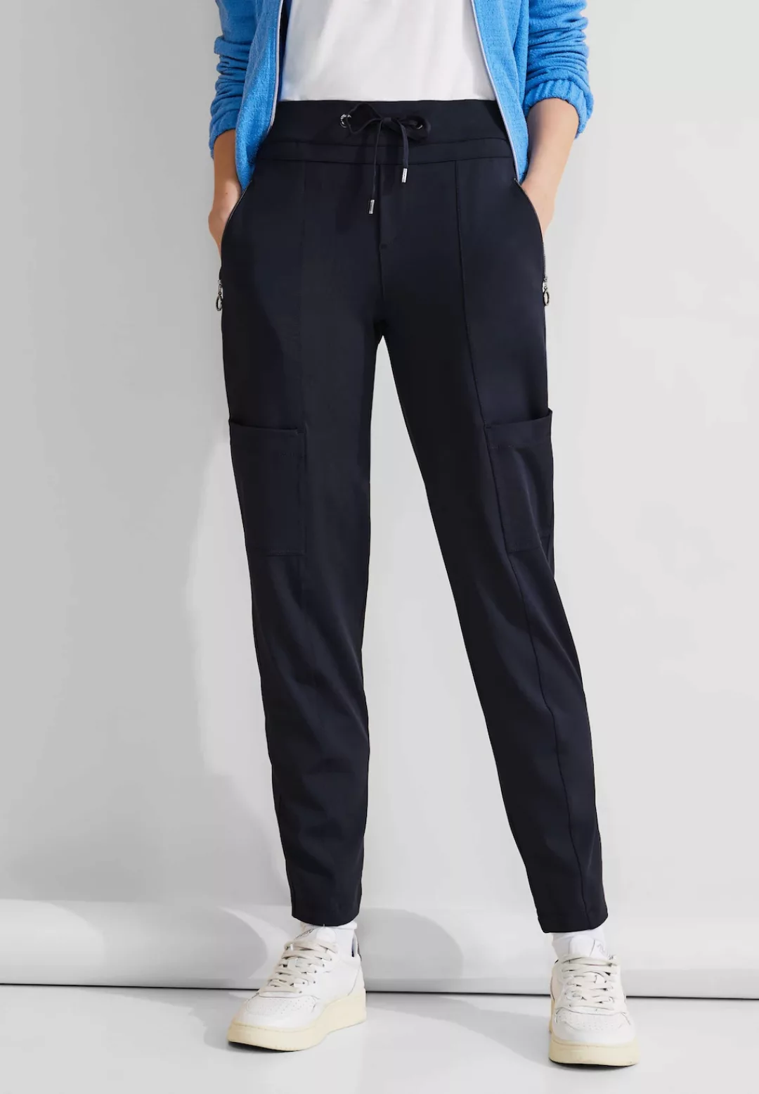 STREET ONE Jogger Pants, Middle Waist günstig online kaufen